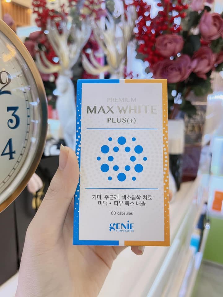 Viên Uống Trắng Da Genie Premium Max White Plus+